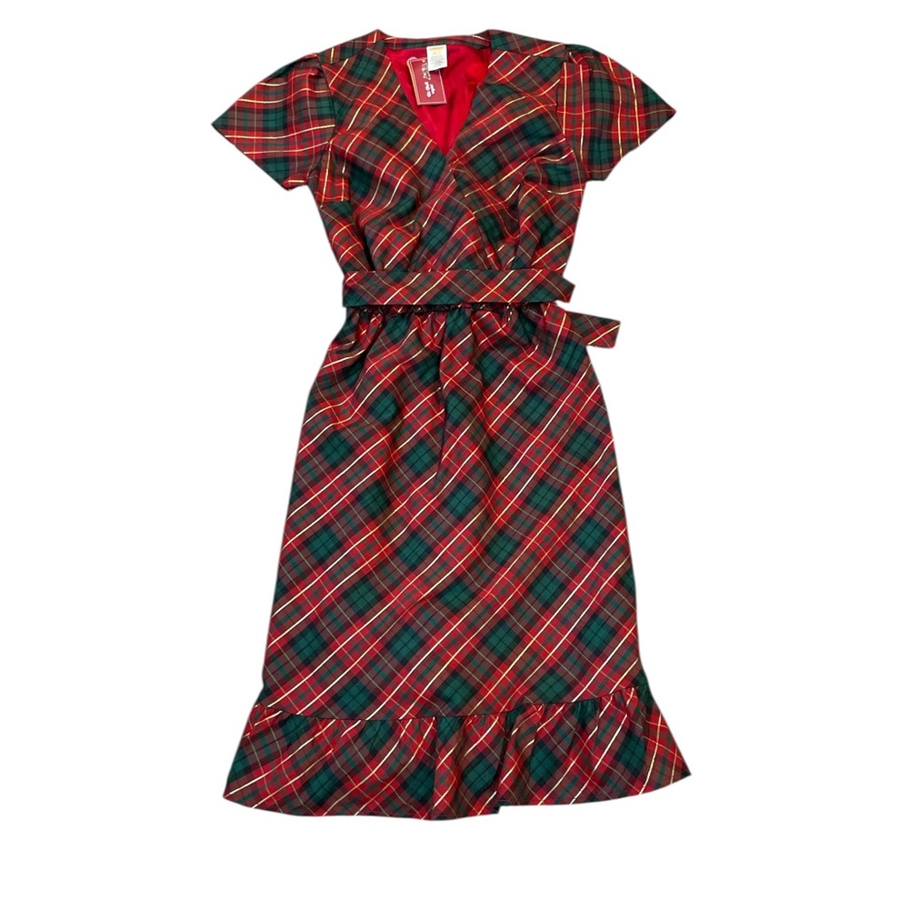 Gymboree Red and Green Plaid Dress